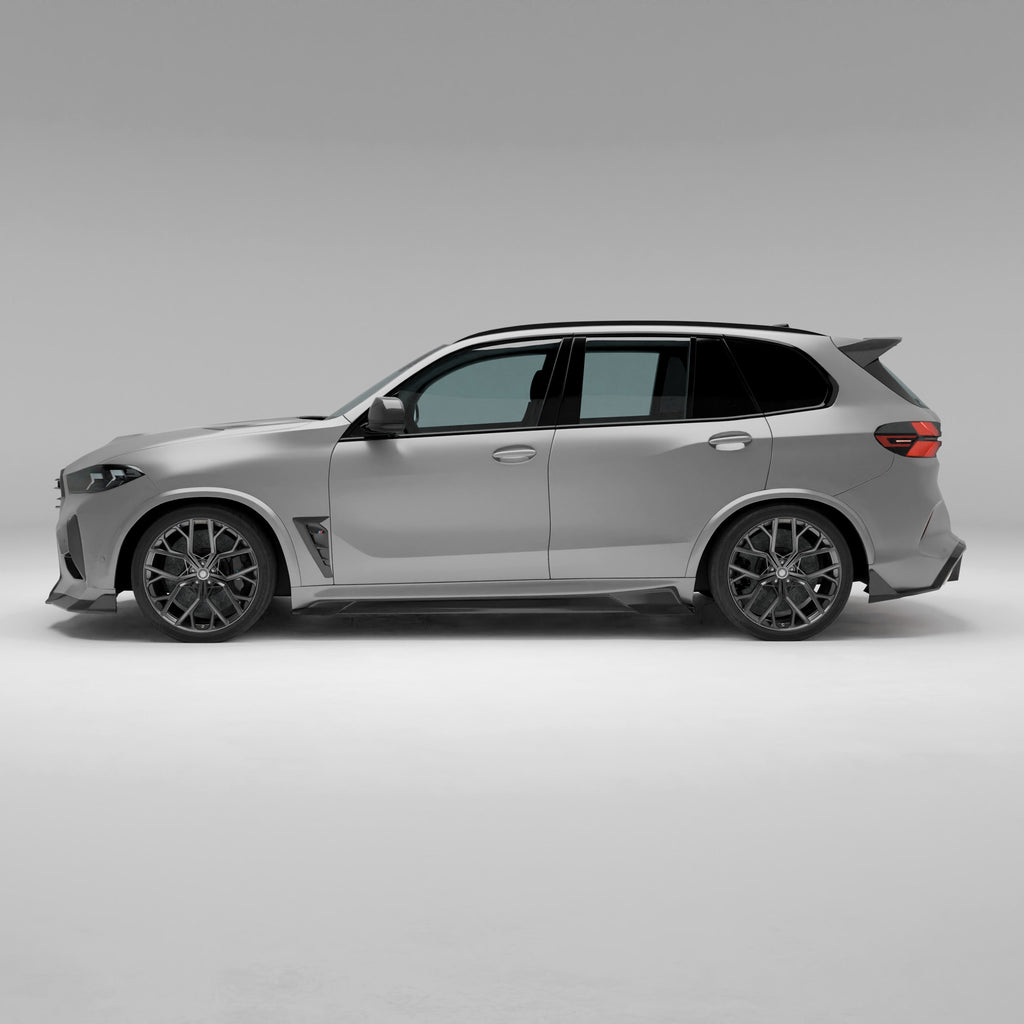 BMW X5M F95 LCI Carbon Fiber Side Skirts
