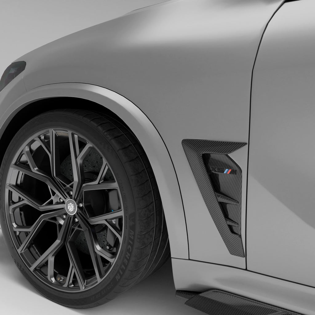 BMW X5M F95 LCI Carbon Fiber Side Vents