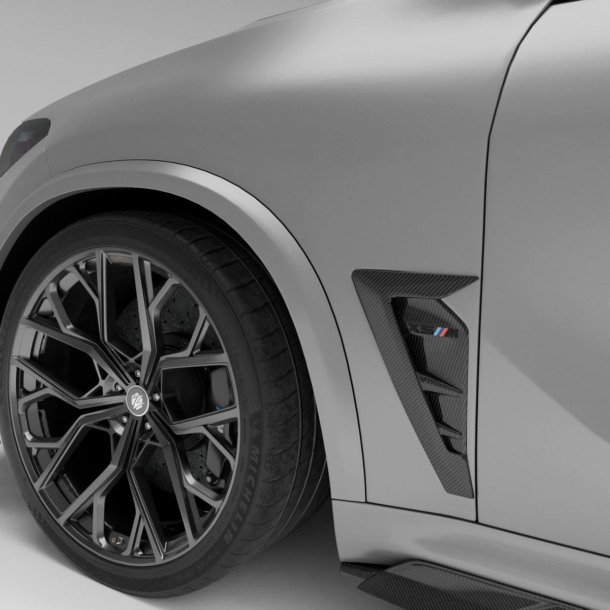 BMW X5M F95 LCI Carbon Fiber Side Vents