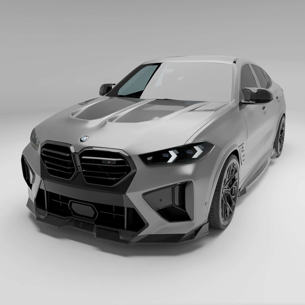 BMW X6M F96 LCI Carbon Fiber Body Kit