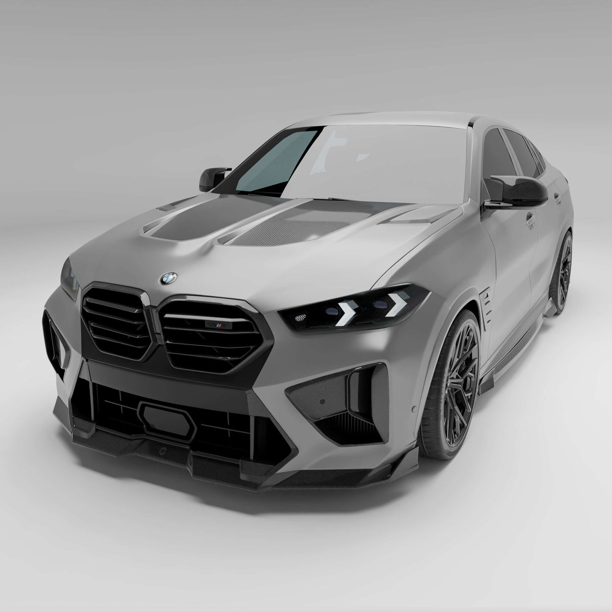 BMW X6M F96 LCI Carbon Fiber Body Kit