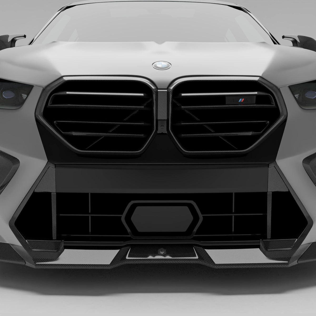 BMW X6M F96 LCI Carbon Fiber Front Grille