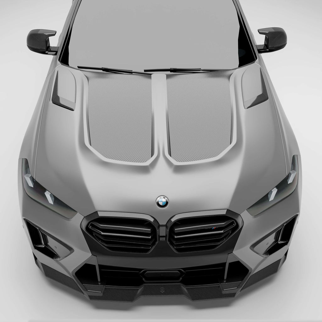 BMW X6M F96 LCI Carbon Fiber Hood