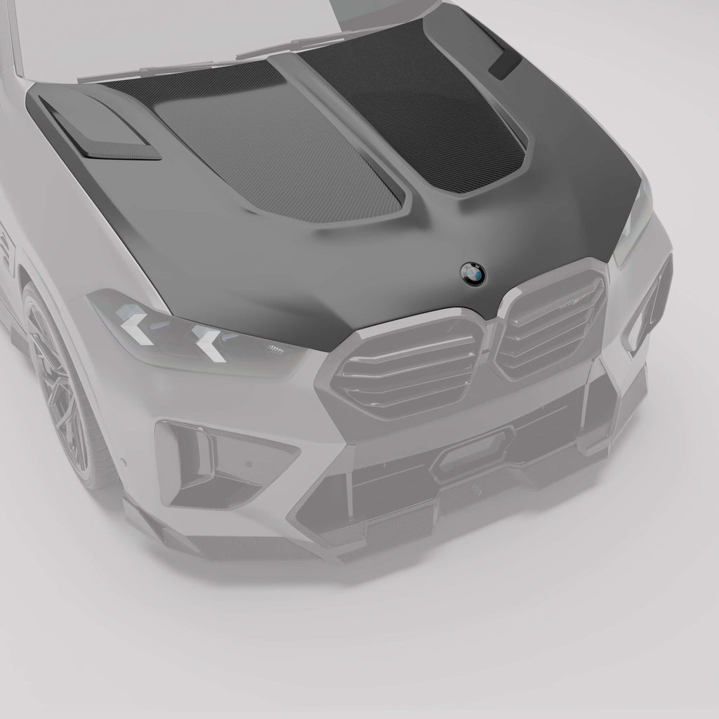 BMW X6M F96 LCI Carbon Fiber Hood