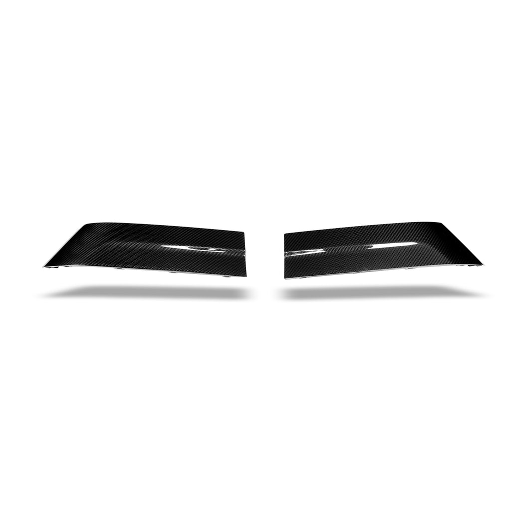 BMW X6M F96 LCI Carbon Fiber Rear Bumper Splitter