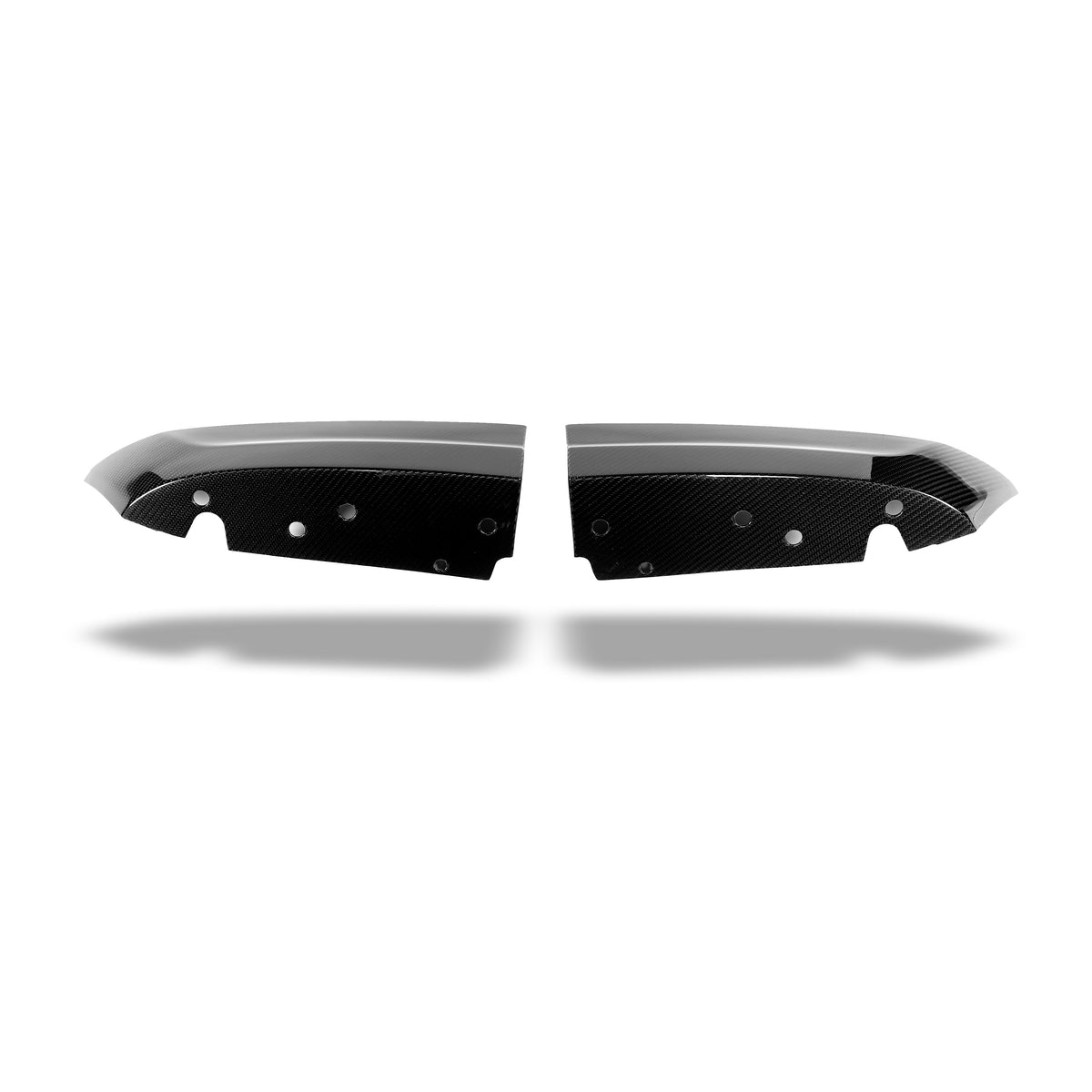 BMW X6M F96 LCI Carbon Fiber Rear Bumper Splitter