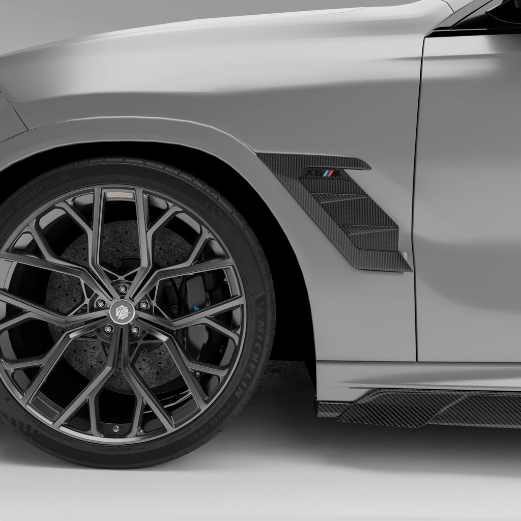 BMW X6M F96 LCI Carbon Fiber Side Vents