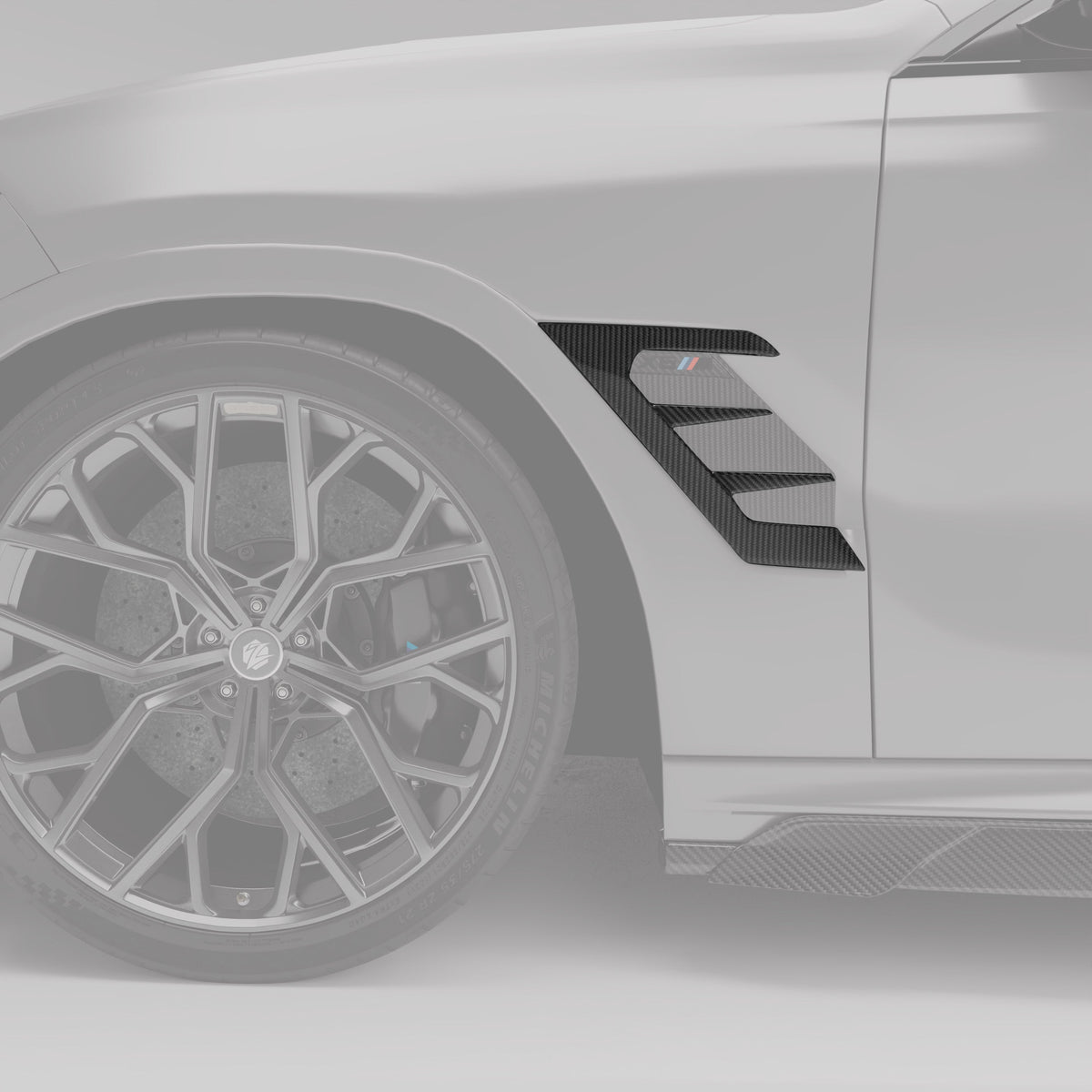 BMW X6M F96 LCI Carbon Fiber Side Vents