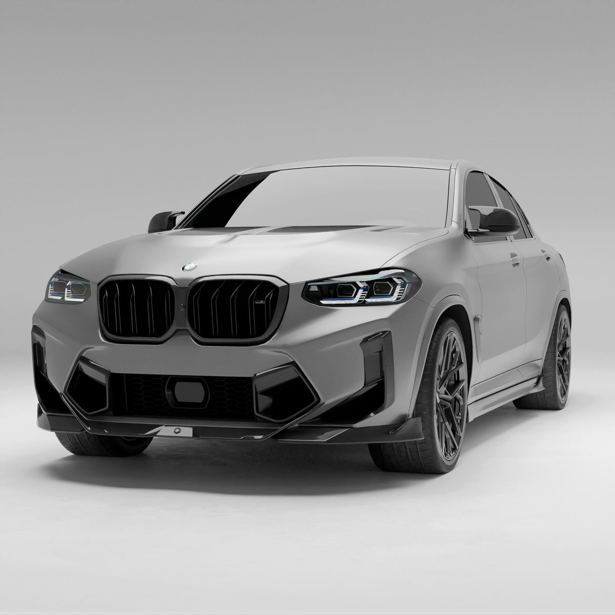 BMW X4M F98 LCI Carbon Fiber Front Lip