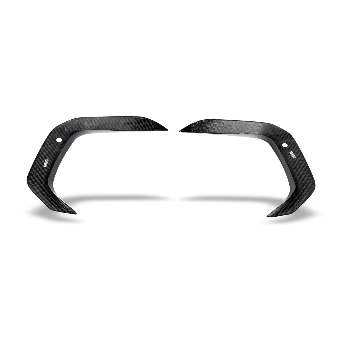 BMW X6M F96 Pre-LCI Carbon Fiber Front Bumper Canards