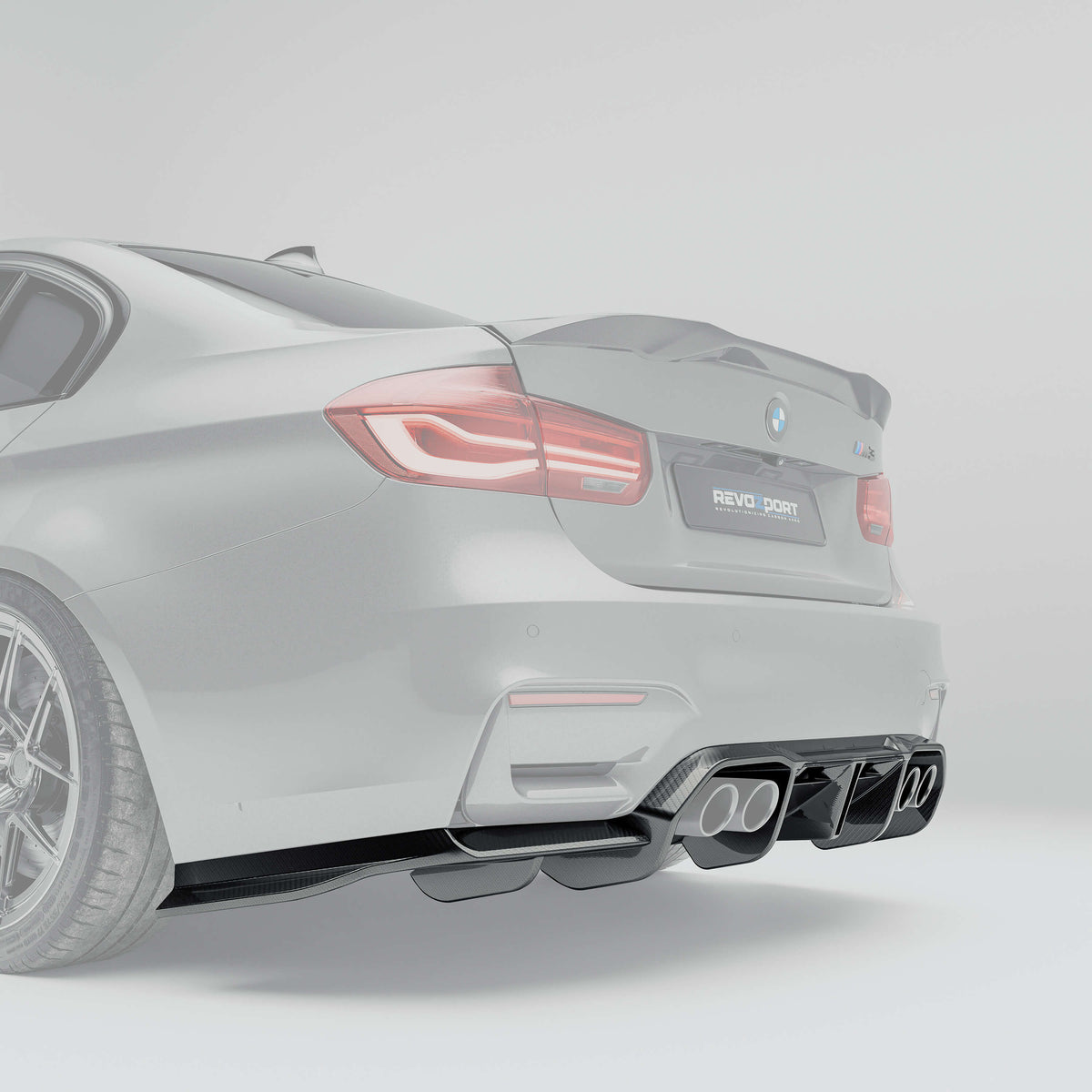 BMW M3 F80 Carbon Fiber Rear Diffuser