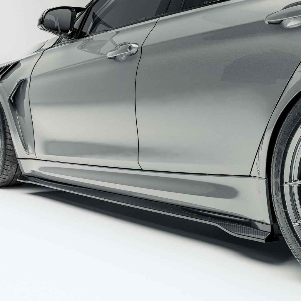 BMW M3 F80 Carbon Fiber Side Skirts
