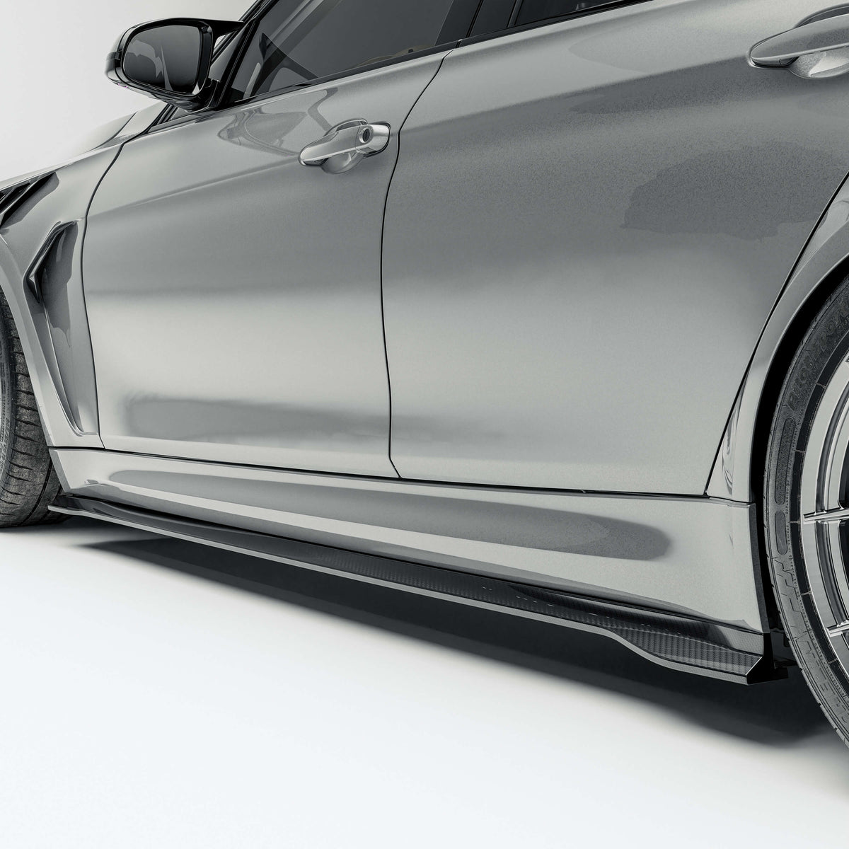 BMW M3 F80 Carbon Fiber Side Skirts