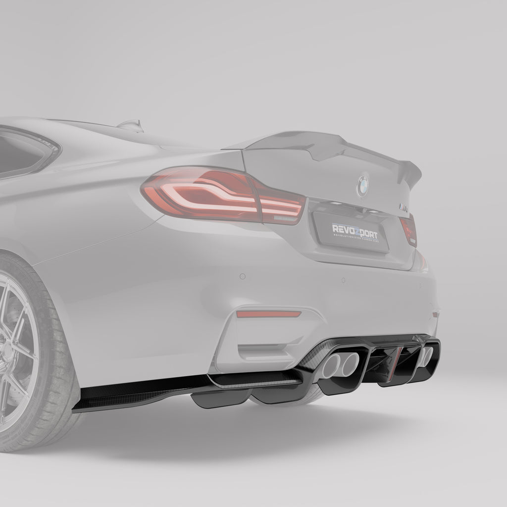 BMW M4 F82 Carbon Fiber Rear Diffuser