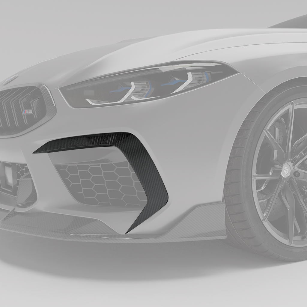 BMW M8 F91 F92 F93 Carbon Fiber Canards
