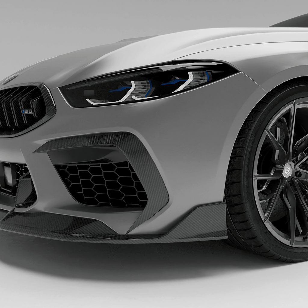BMW M8 F91 F92 F93 Carbon Fiber Canards