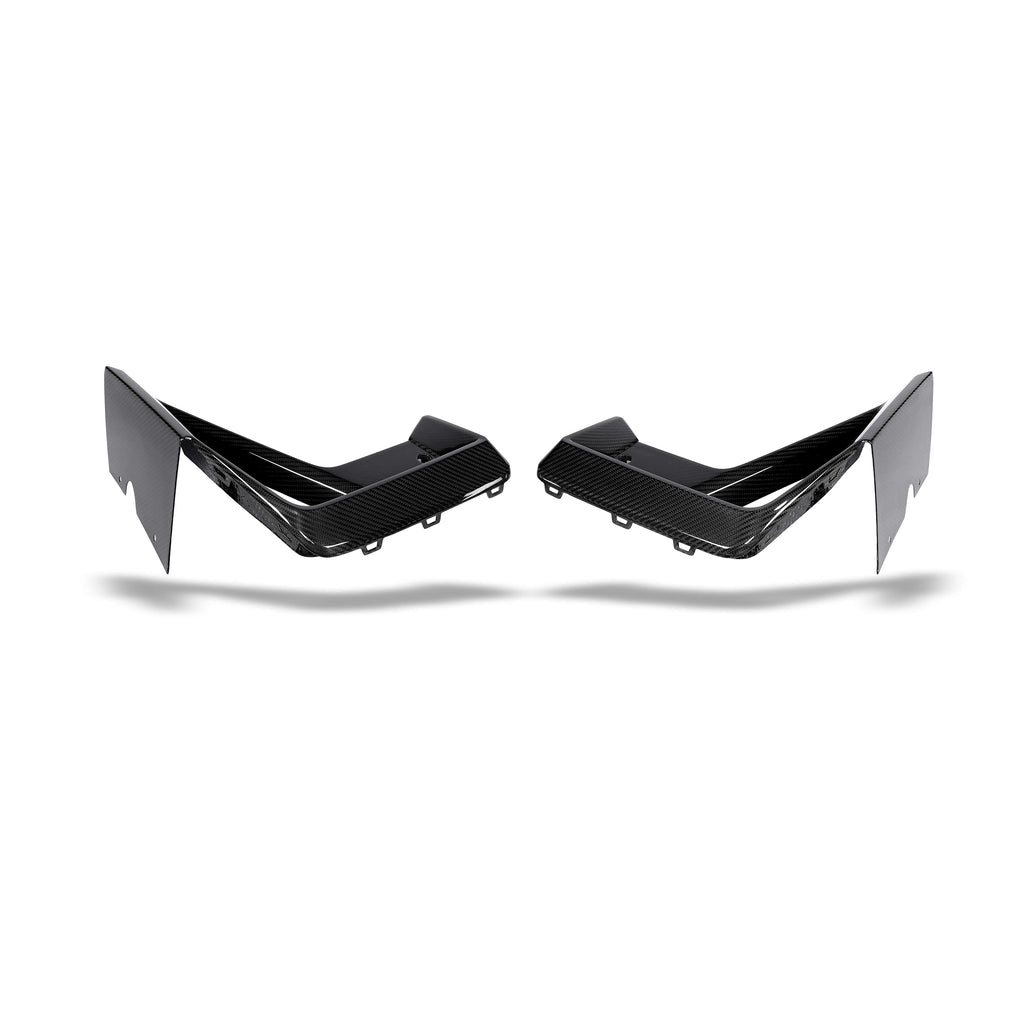 BMW X4M F98 LCI Carbon Fiber Bumper Air Intake Covers