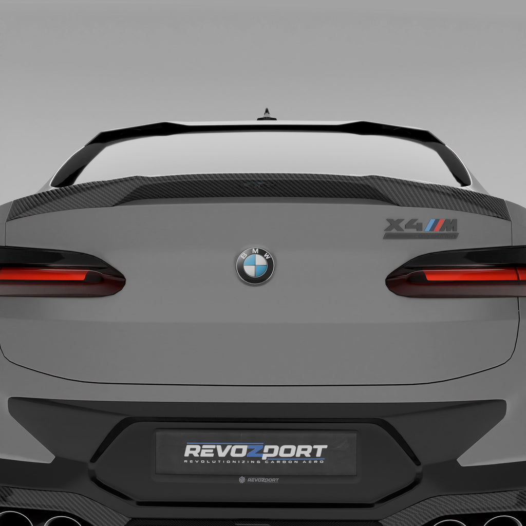 BMW X4M F98 LCI Carbon Fiber Rear Spoiler