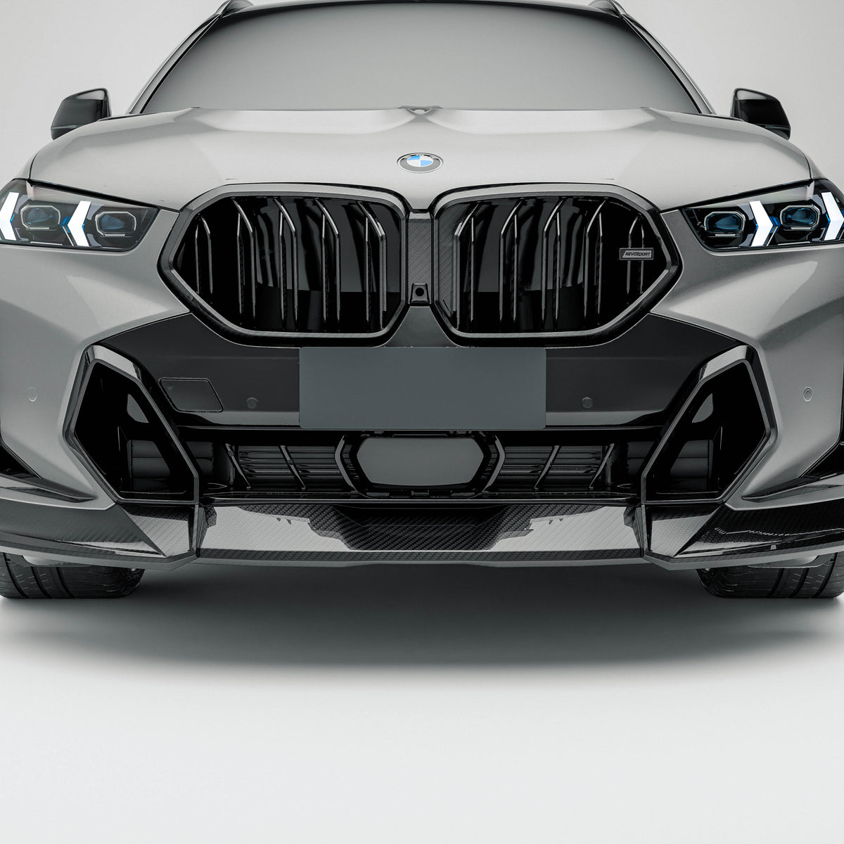 BMW X6 G06 LCI Carbon Fiber Front Grille