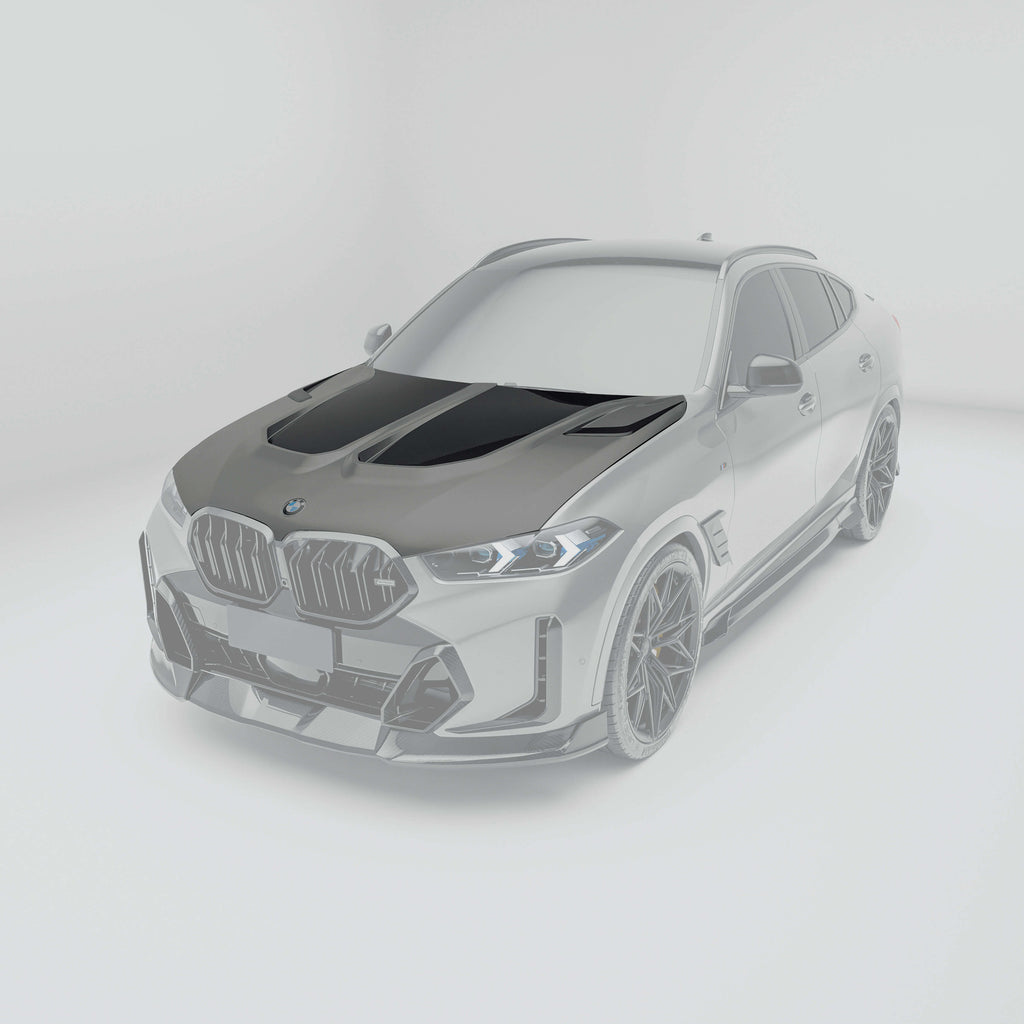 BMW X6 G06 LCI Carbon Fiber Hood