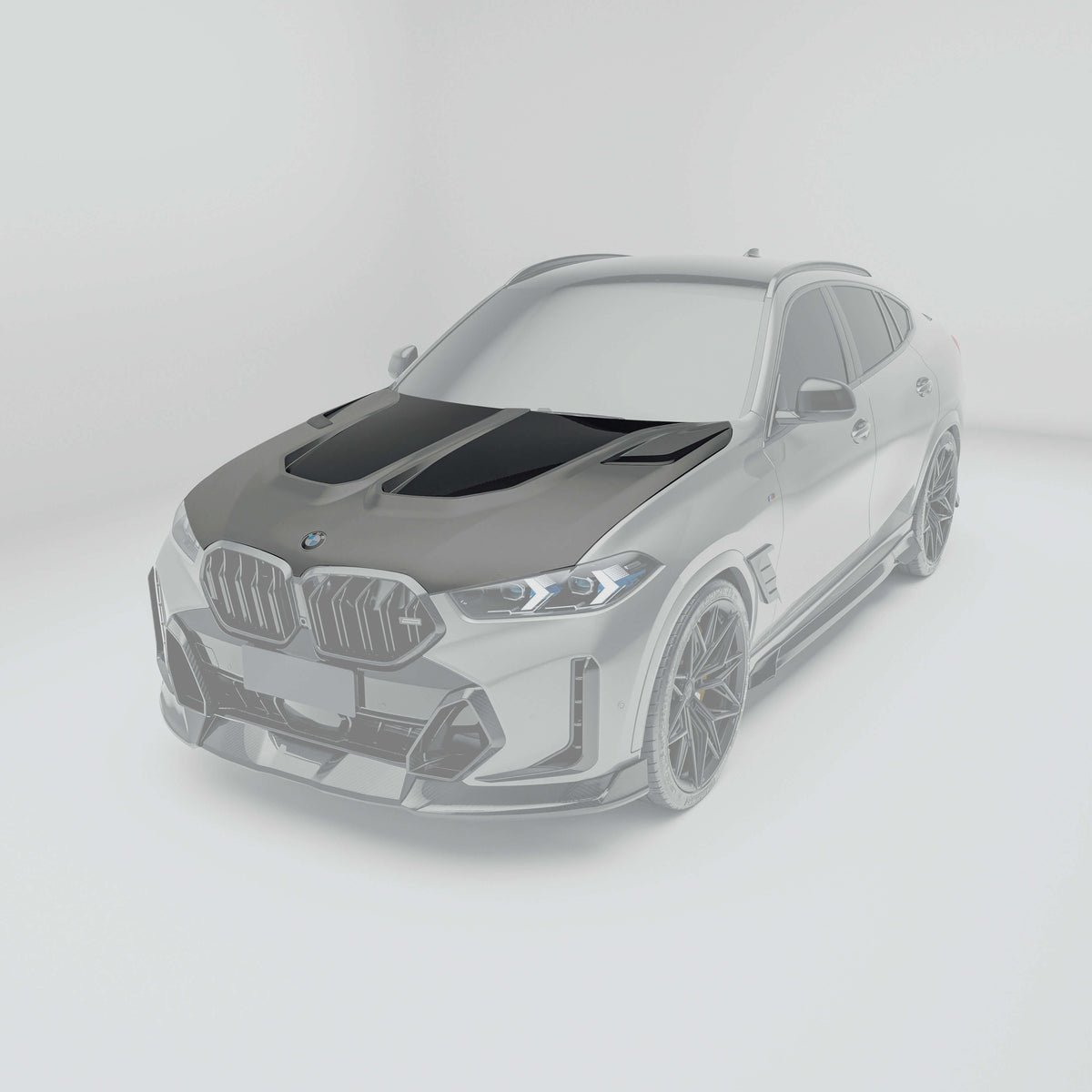 BMW X6 G06 LCI Carbon Fiber Hood