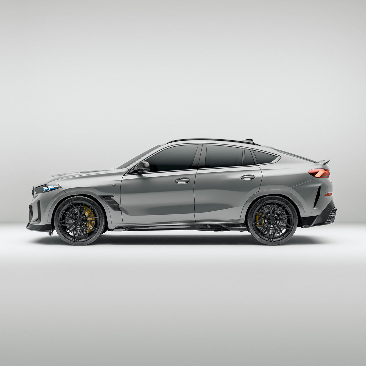 BMW X6 G06 LCI Carbon Fiber Side Skirts
