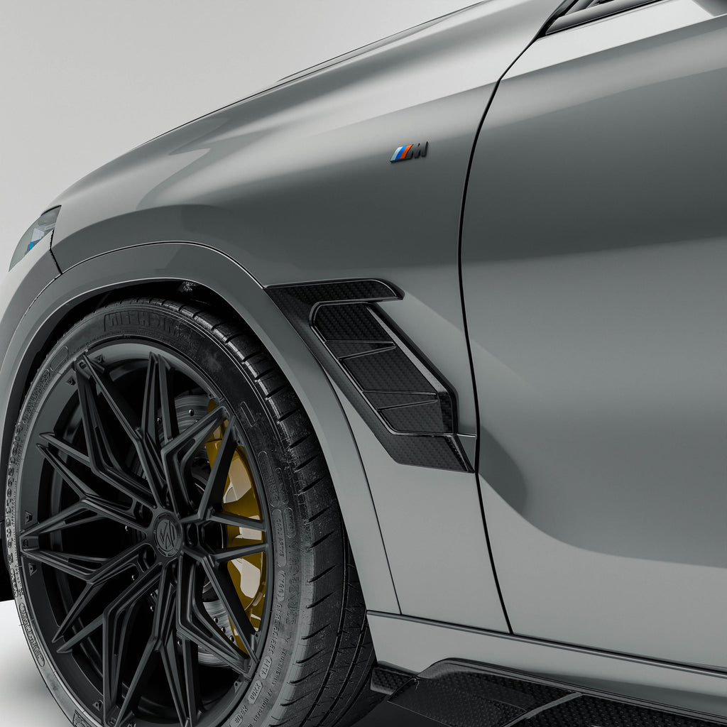 BMW X6 G06 LCI Carbon Fiber Side Fender Vents