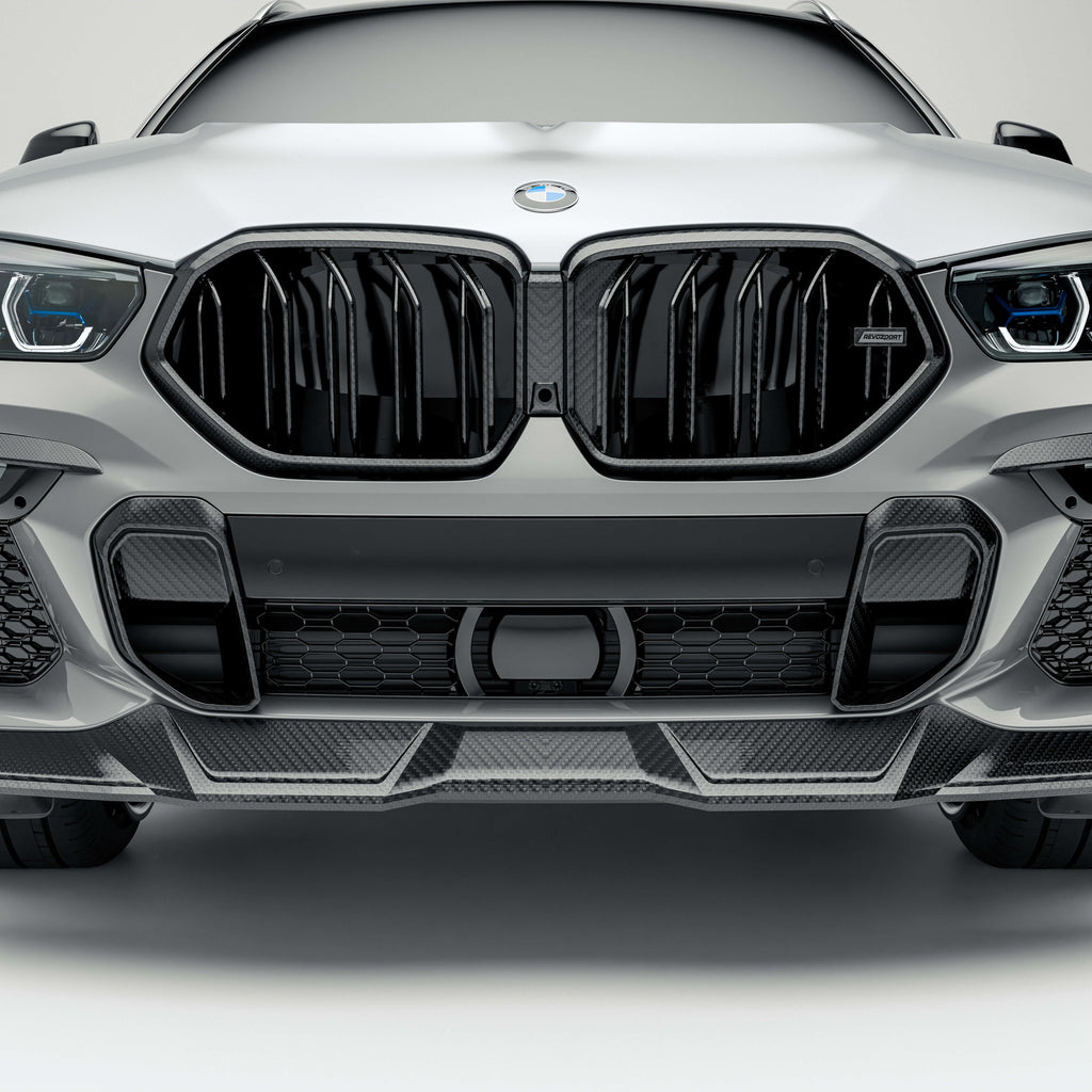 BMW X6 G06 Pre-LCI Carbon Fiber Front Grille