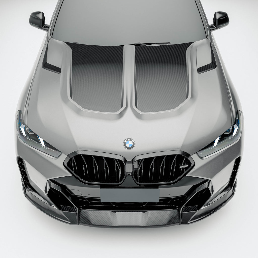BMW X6 G06 LCI Carbon Fiber Hood