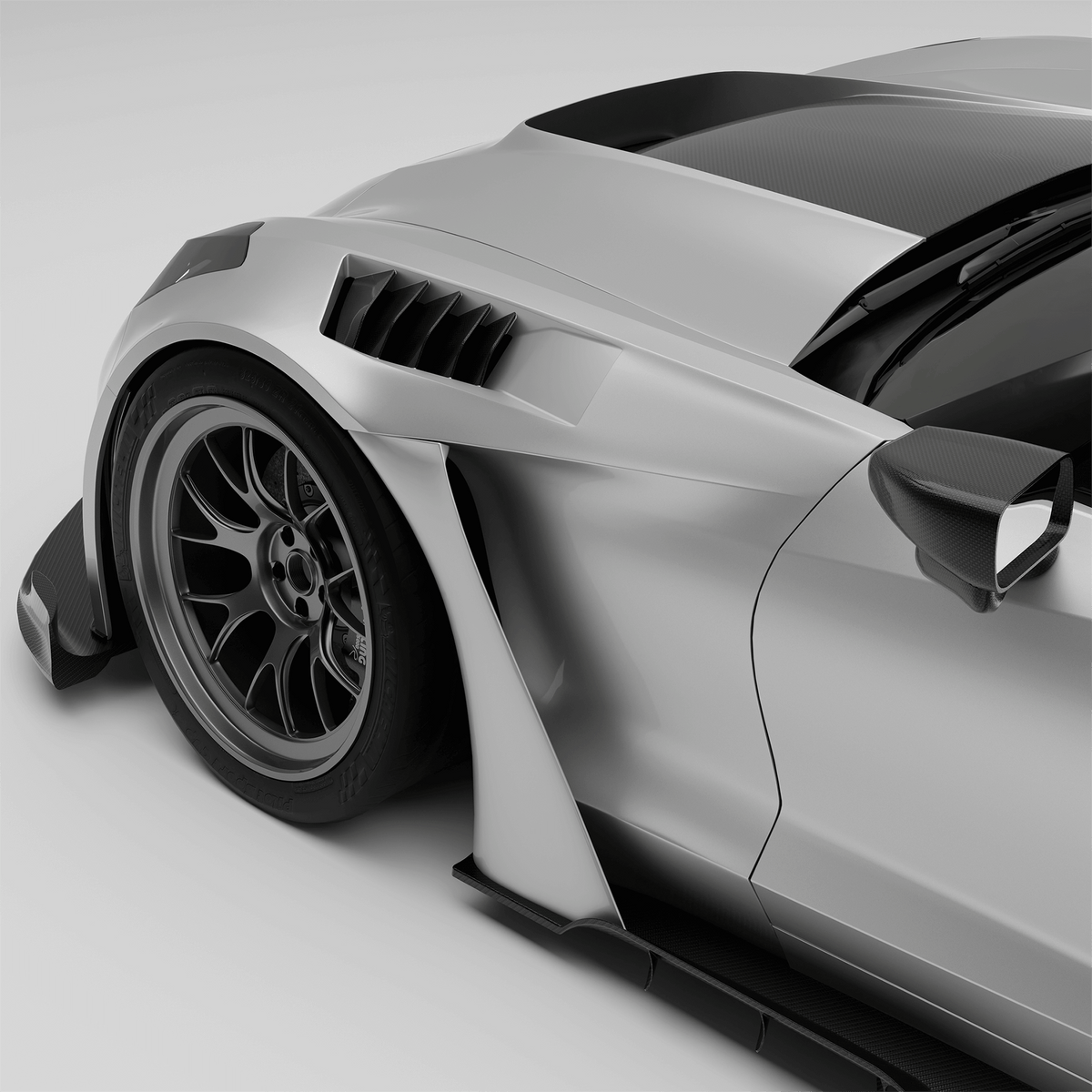 Corvette C7 Carbon Fiber Front Fenders