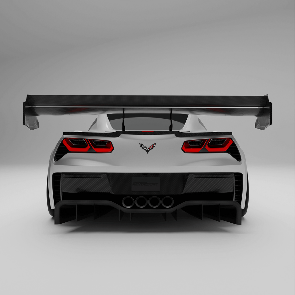 Corvette C7 Carbon Fiber Rear Wing