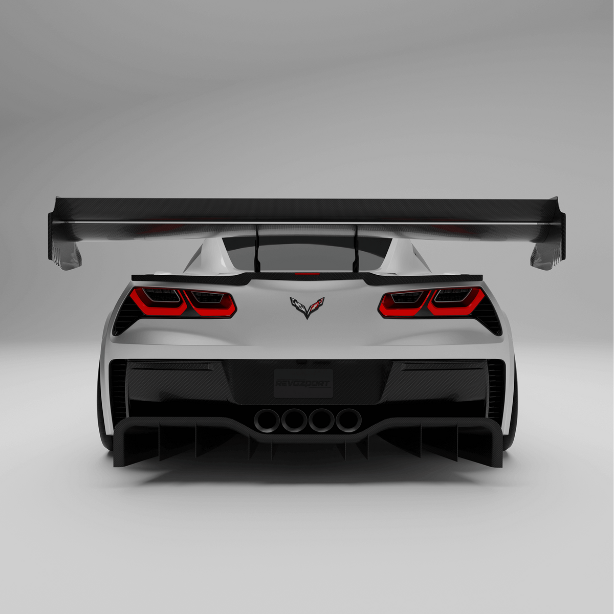Corvette C7 Carbon Fiber Rear Wing