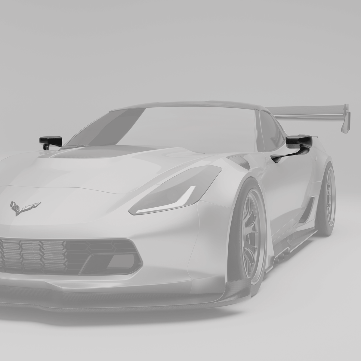 Corvette C7 Carbon Fiber Mirror Covers