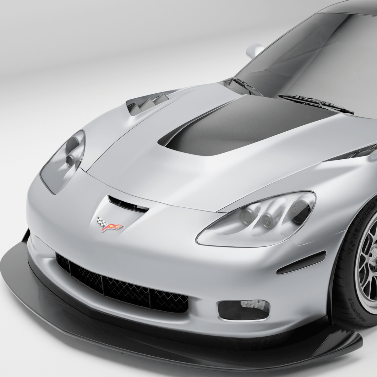Corvette C6 Carbon Fiber Hood