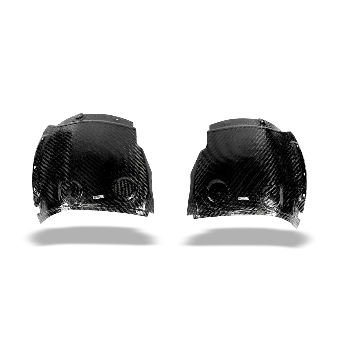 Corvette C7 Carbon Fiber Front Inner Fender Liner Set