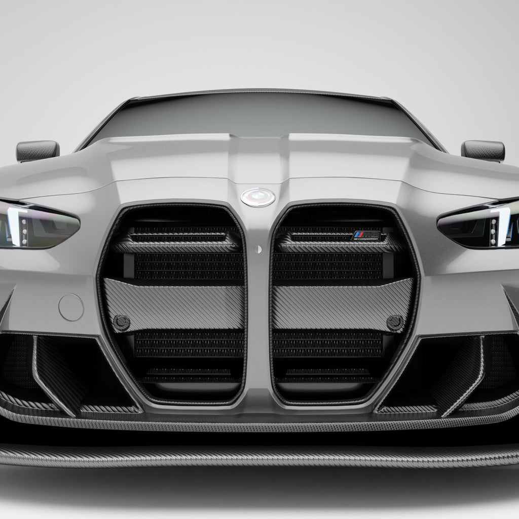 BMW M3 G80 Carbon Fiber Race Front Grill (without ACC)
