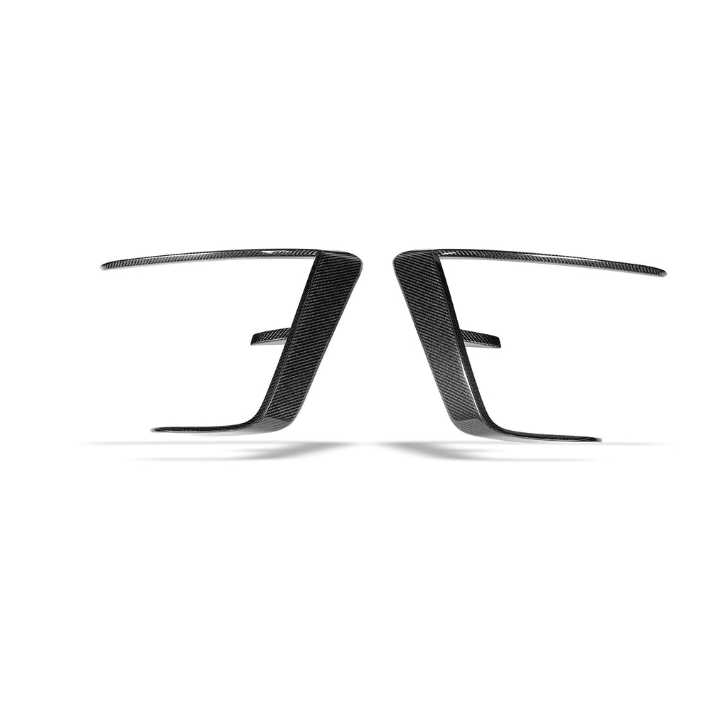 Tesla Model Y Premium (Juniper) Carbon Fiber Front Bumper Canards