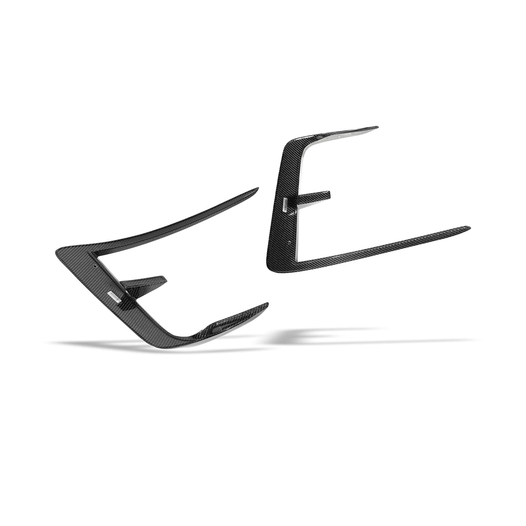 Tesla Model Y Premium (Juniper) Carbon Fiber Front Bumper Canards