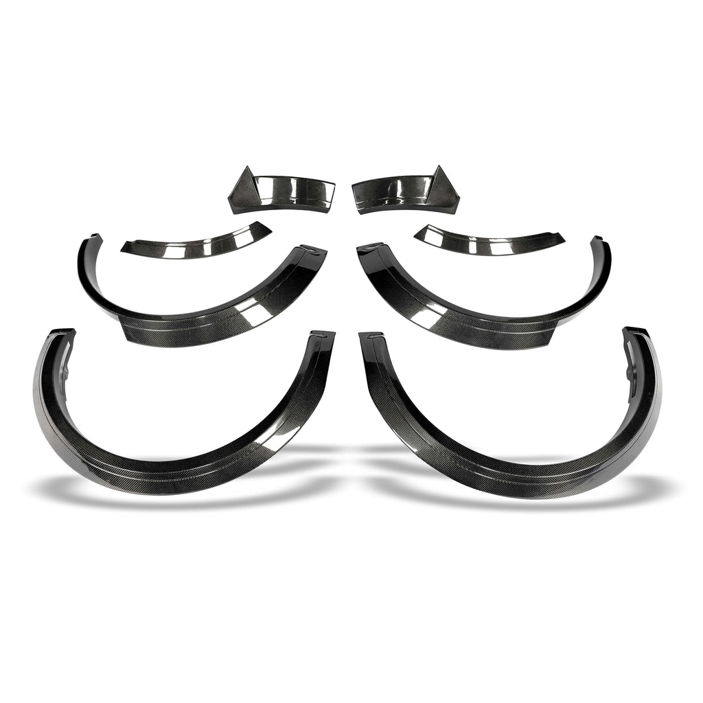 Tesla Model Y Juniper Carbon Fiber Wheel Arch Extensions