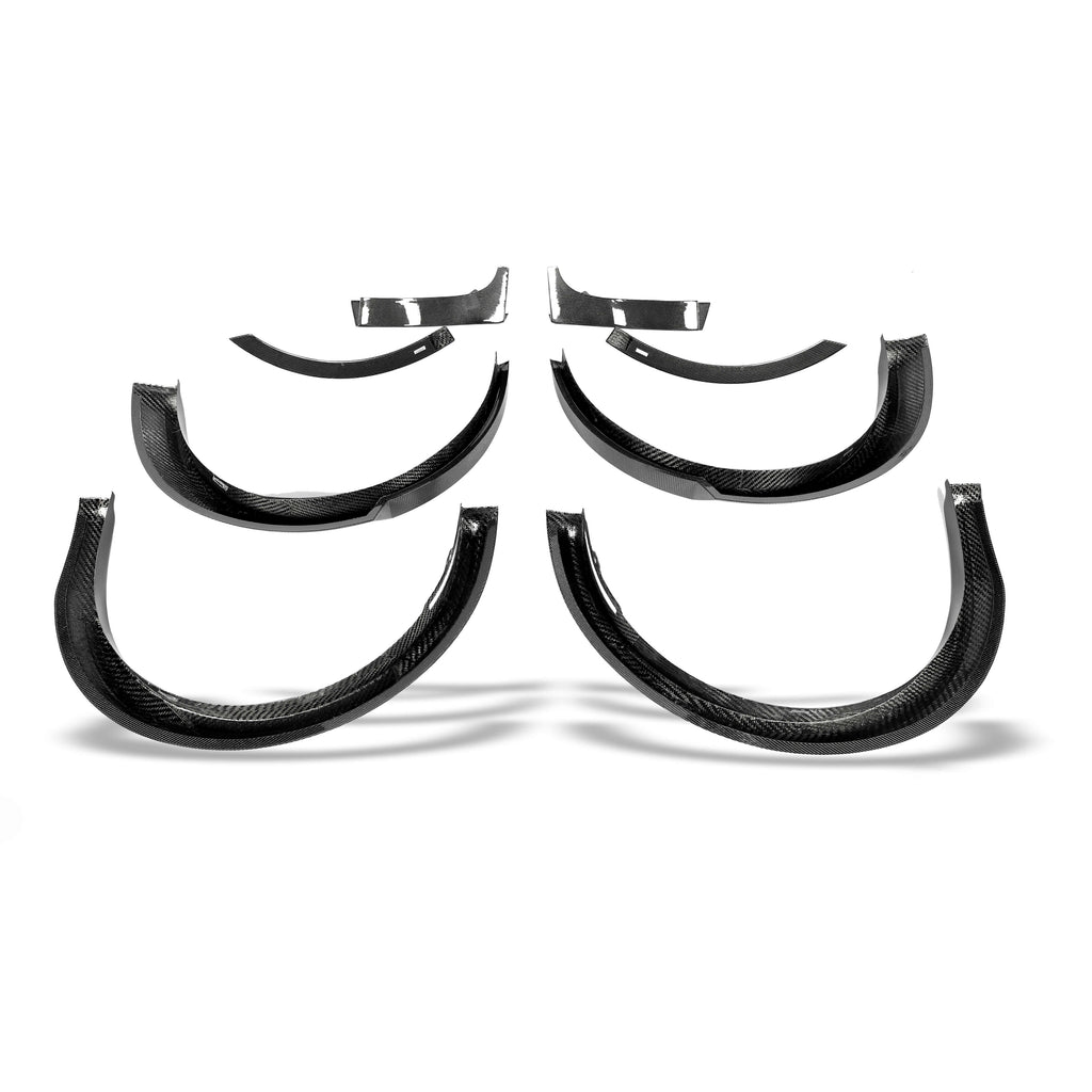 Tesla Model Y Juniper Carbon Fiber Wheel Arch Extensions