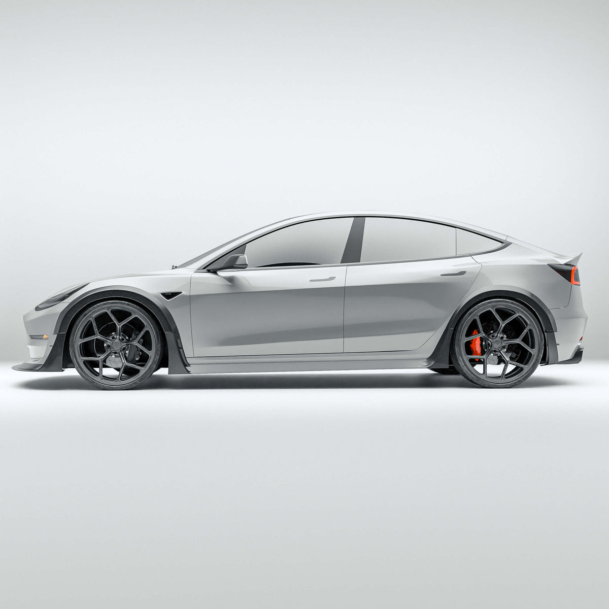 Tesla Model 3 Carbon Fiber Fender Flares