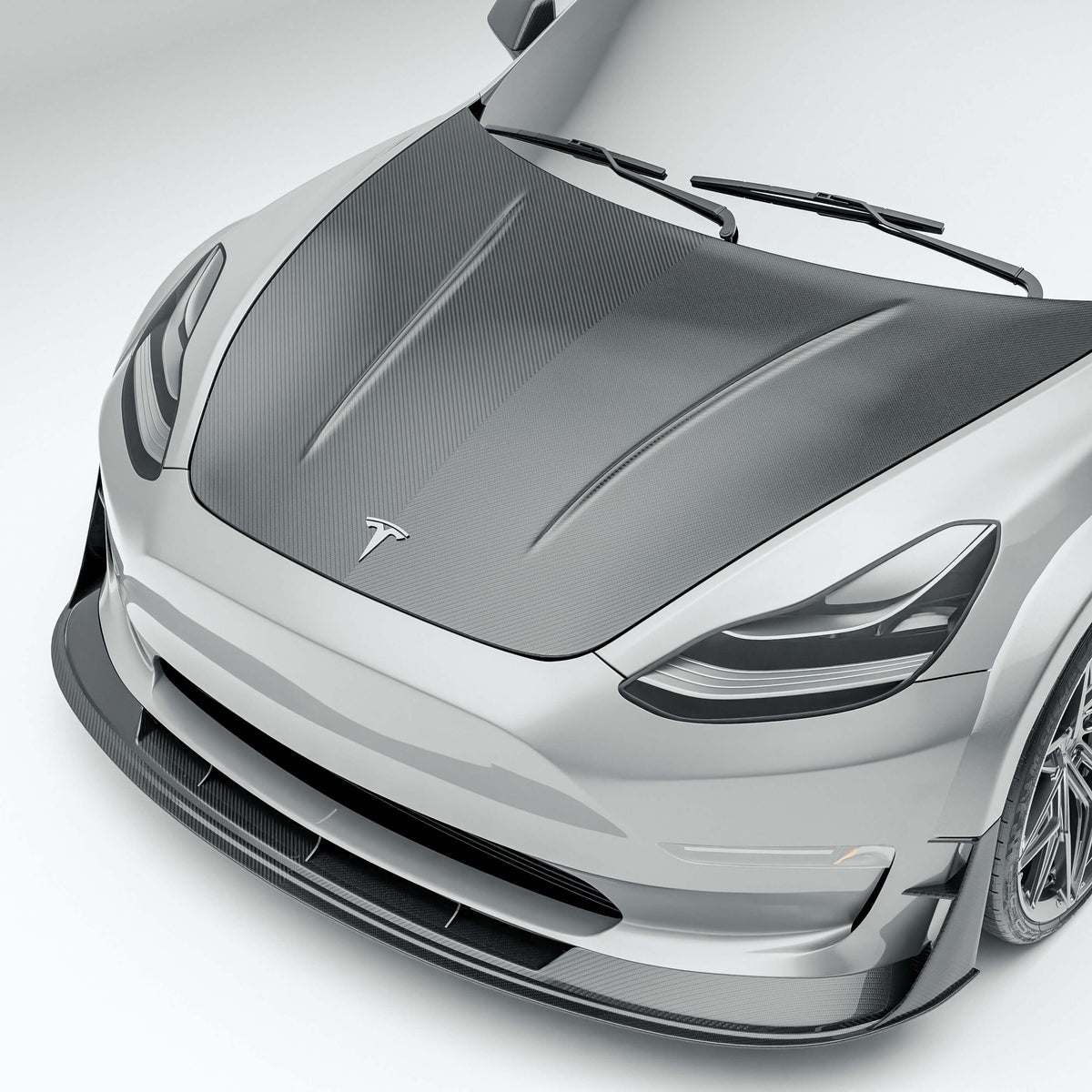 Tesla Model 3 Carbon Fiber Hood
