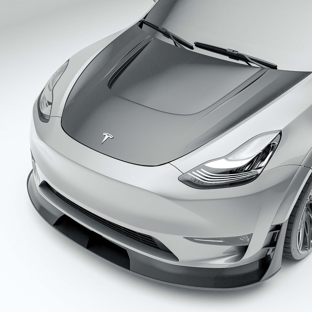 Tesla Model Y 2021-2024 Carbon Fiber Hood