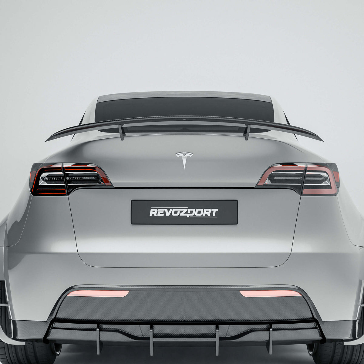 Tesla Model Y 2021-2024 Carbon Fiber Rear Spoiler