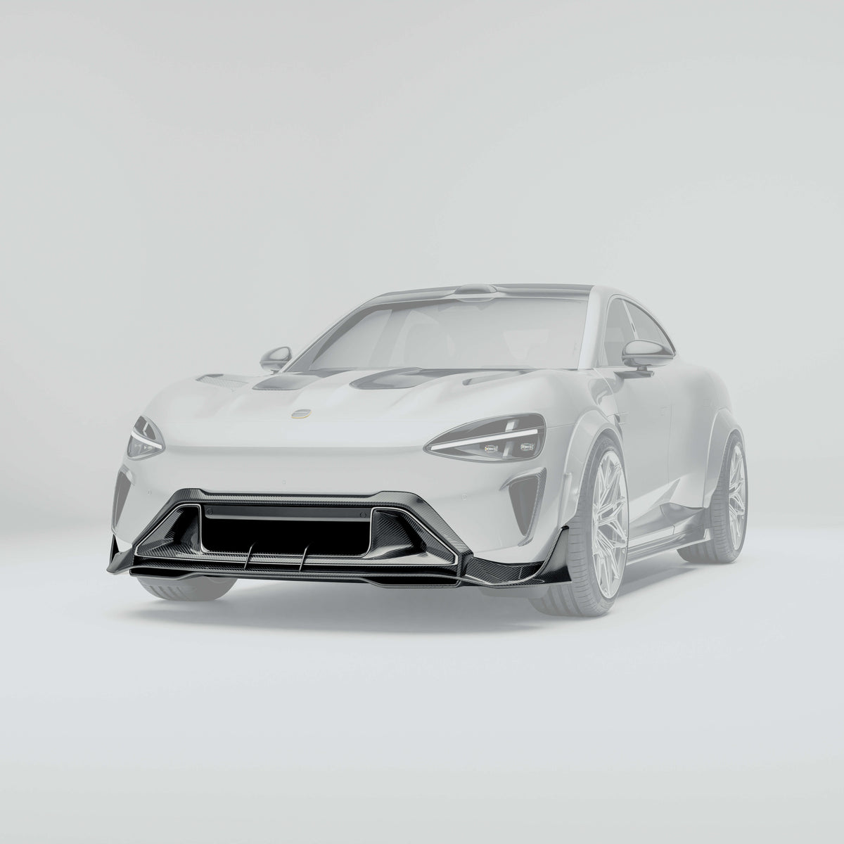 Xiaomi YU7 Carbon Fiber Front Lip & Air Vents