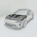 Xiaomi YU7 Carbon Fiber Hood