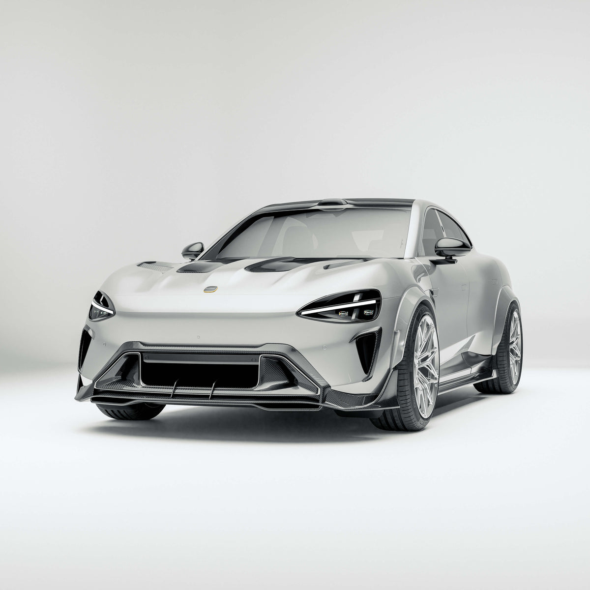 Xiaomi YU7 Carbon Fiber Front Lip & Air Vents