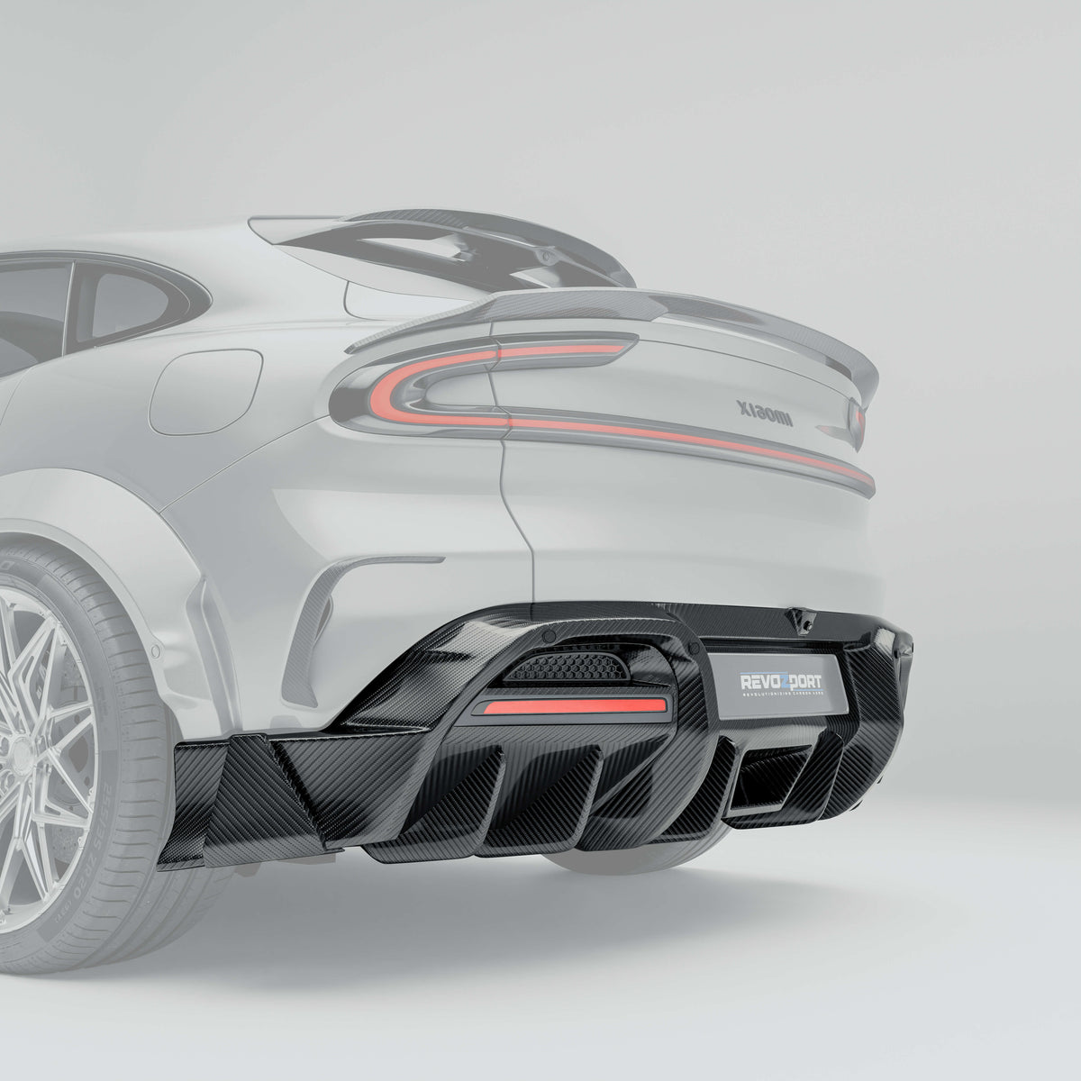 Xiaomi YU7 Carbon Fiber Rear Diffuser