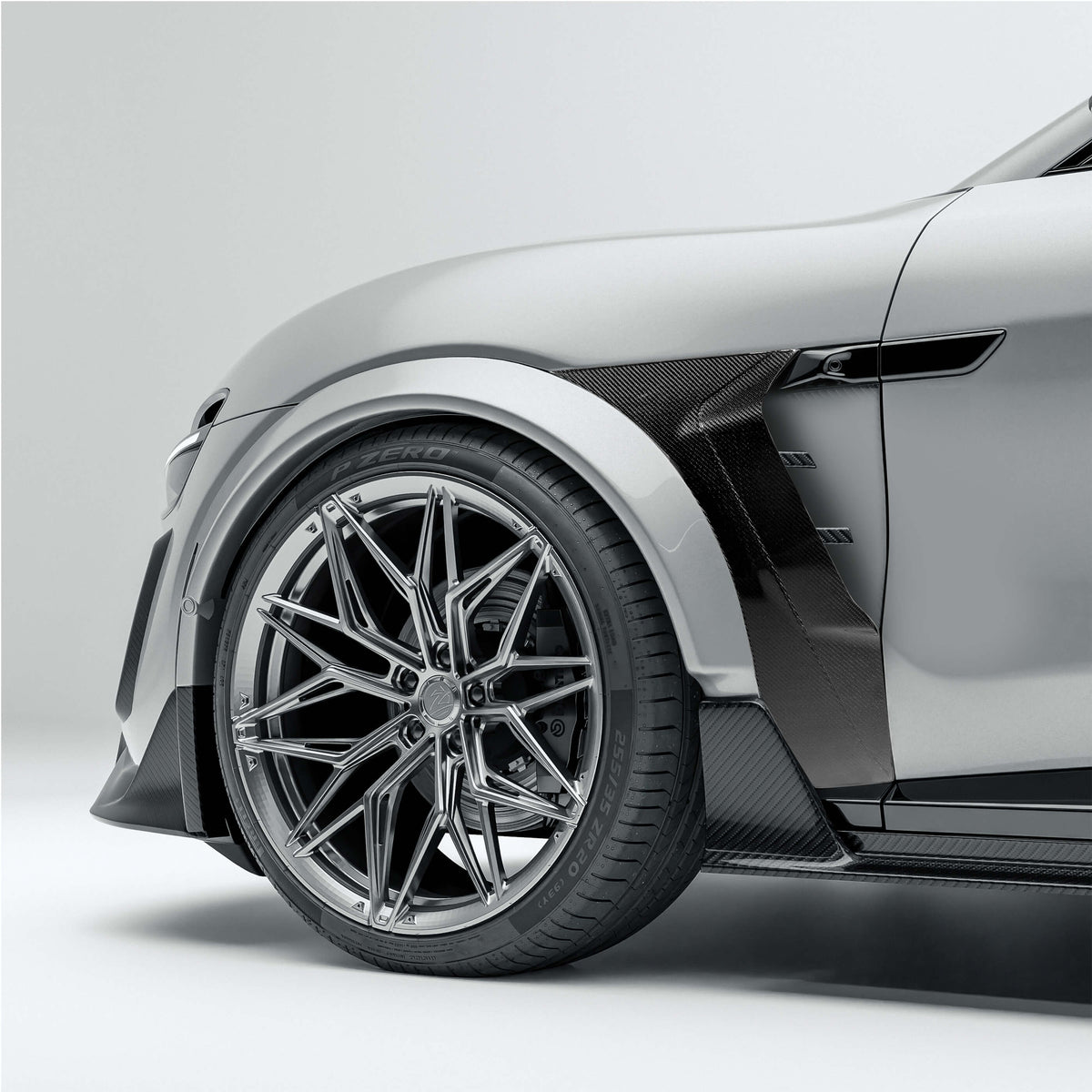Xiaomi YU7 Carbon Fiber Widebody Front Fenders