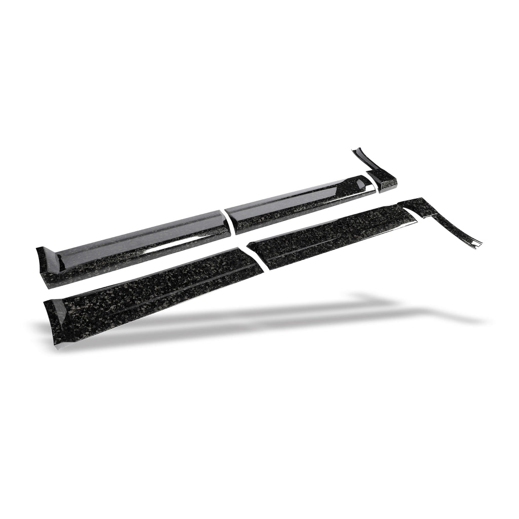ZEEKR 9X Carbon Fiber Side Skirt Extensions